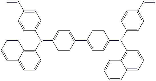 N4,N4&#39;-二(4-乙烯基苯基)-N4,N4&#39;-二-1-萘基联苯