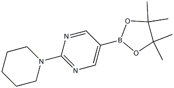 2-(哌啶-1-基)嘧啶-5-硼酸嚬哪醇酯