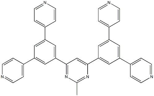4,6-双(3,5-二(4-吡啶)基苯基)-2-甲基嘧啶