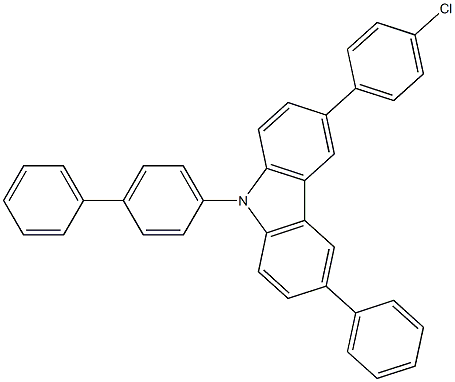 3-(4-氯苯基)-6-苯基-N-(4-联苯基)咔唑