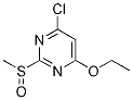 4-氯-6-乙氧基-2-(甲亚磺酰基)嘧啶