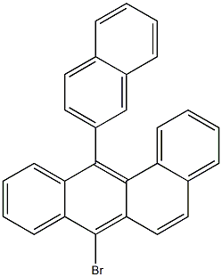 7-溴-12-(2-萘基)四吩