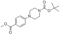 1-Boc-4-(4-甲氧基甲酰苯基)哌嗪