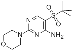 5-(叔丁基磺酰基)-2-吗啉嘧啶-2-胺