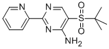 5-叔丁基磺酰基-2-(2-吡啶)嘧啶-4-胺