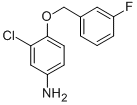 3-氯-4-(3-氟苄氧基)苯胺