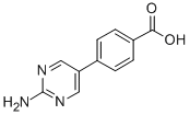 4-(2-氨基嘧啶-5-基)苯甲酸
