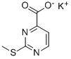 2-甲硫基嘧啶-4-甲酸钾盐