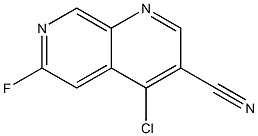 4-氯-6-氟-1,7-萘啶-3-甲腈