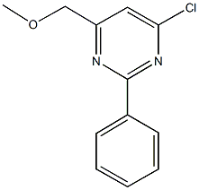 4-氯-6-(甲氧基甲基)-2-苯基嘧啶