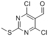 2-(甲硫基)-4,6-二氯-5-嘧啶甲醛