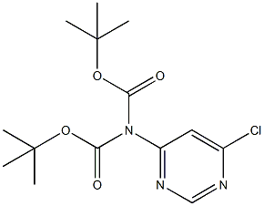 N,N-二-BOC-2-氨基-6-氯嘧啶