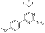 4-(4-甲氧苯基)-6-三氟甲基嘧啶-2-胺