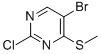 5-溴-2-氯-4-(甲硫基)嘧啶