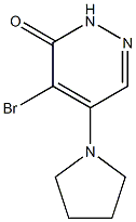 4-溴-5-(1-吡咯烷基)-3(2H)-哒嗪酮
