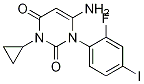 6-氨基-3-环丙基-1-(2-氟-4-碘苯基)嘧啶-2,4(1H,3H)-二