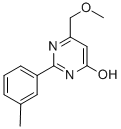 2-(3-甲基苯基)-4-羟基-6-甲氧甲基嘧啶