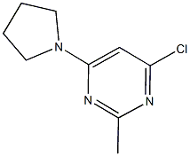 4-氯-2-甲基-6-(吡咯啉-1-基)嘧啶