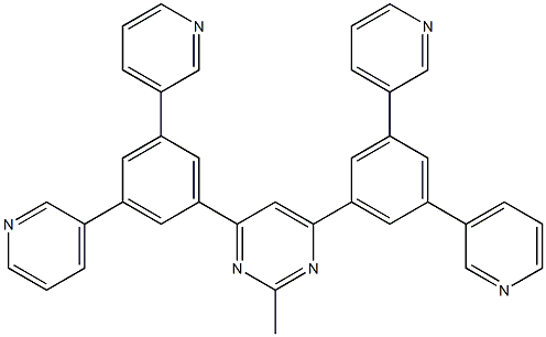 4,6-双(3,5-二(3-吡啶)基苯基)-2-甲基嘧啶