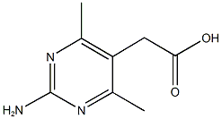 (2-氨基-4,6-二甲基-5-嘧啶基)乙酸