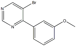 5-溴-4-(3-甲氧基苯基)嘧啶