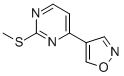 4-(异唑-4-基)-2-(甲硫基)嘧啶
